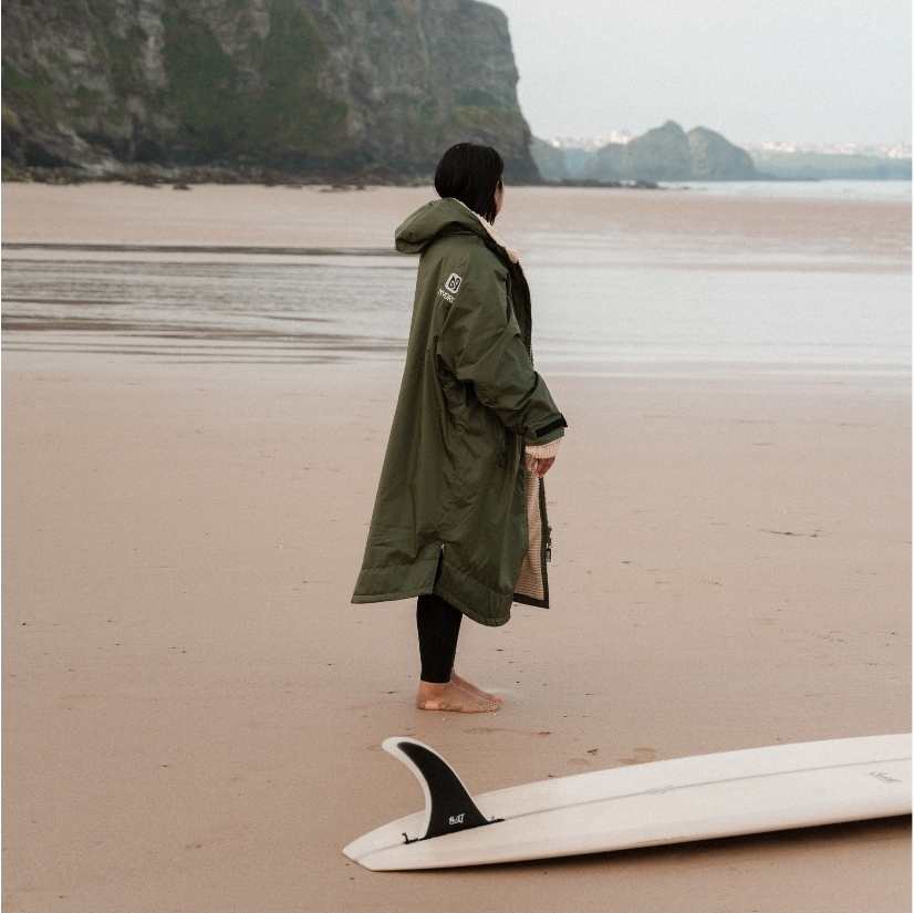 2025 Nyord Primaloft Outdoor Changing Robe ACC0005 - Khaki / Ecru